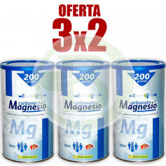 Pack 3x2 Carbonato de Magnesio 200Gr. Pinisan