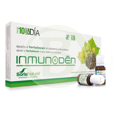 Inmunoden Senior 10 Viales Soria Natural