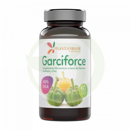 Garciforce 600Mg. 60 Cápsulas Mundo Natural