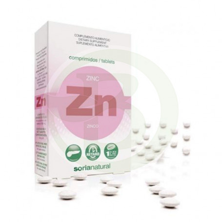 Zinc Retard 48 Comprimidos Soria Natural