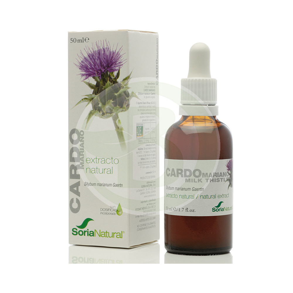 ➤ Cardo Mariano Extracto【 SORIA NATURAL 】- Bioherbolario