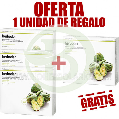 Pack 4x3 Herboder 20 Viales Herbora