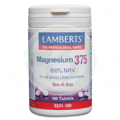 Magnesio 375 180 Tabletas Lamberts