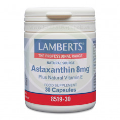 Astaxantina con Vitamina E 30 Cápsulas Lamberts