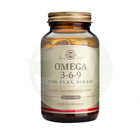 Omega 3-6-9 60 Cápsulas Blandas Solgar