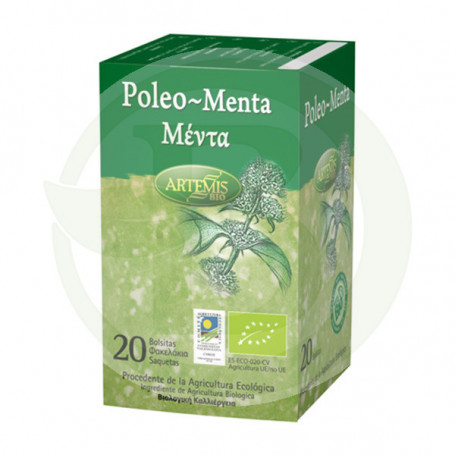 Ment-Poleo Bio 20 Filtros Artemis