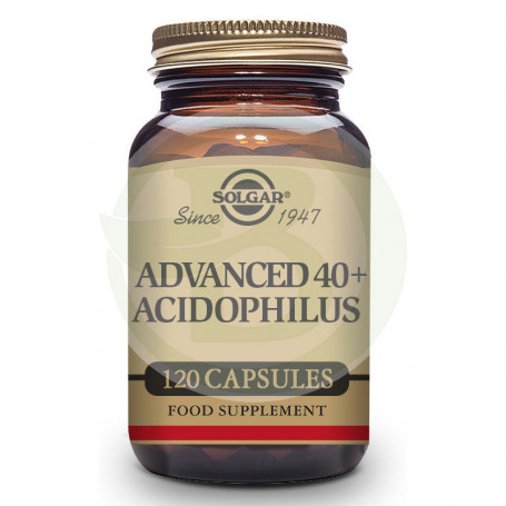 Acidophilus Advanced 40+ 120 Cápsulas Solgar