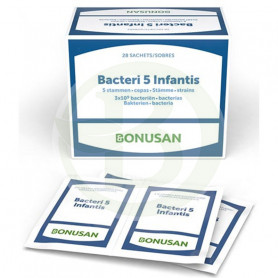 Bacteri 5 Infantis 28 Sobres Bonusan