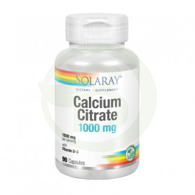 Calcium D3 Citrate 90 Cápsulas Solaray