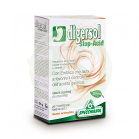 Digersol Stop Acid 20 Comprimidos Specchiasol
