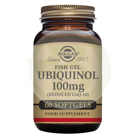 Fishgel Ubiquinol 100Mg. 60 Cápsulas Solgar