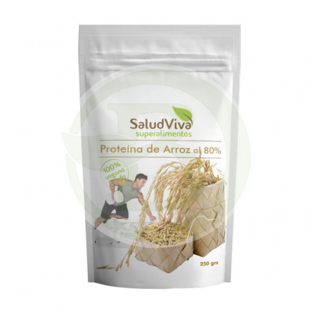 Proteína De Arroz 80% 250Gr. Salud Viva
