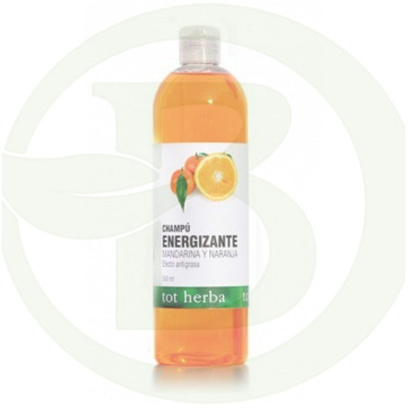 Champú Energizante Naranja y Mandarina 500Ml. Tot Herba