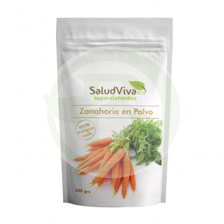 Zanahoria en Polvo 200Gr. Salud Viva