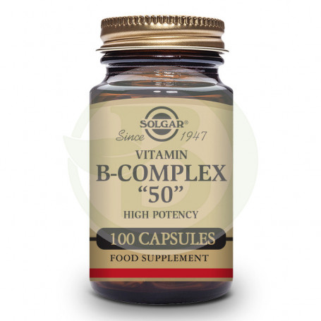 B-Complex 50 100 Cápsulas Solgar