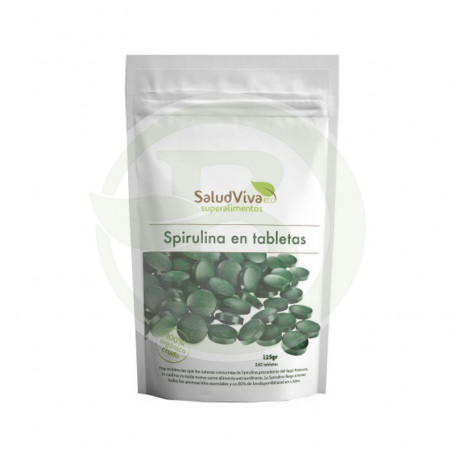 Spirulina en Tabletas 125Gr. Salud Viva