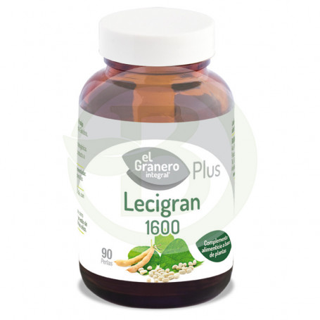 Lecigran 1600 (Lecitina de Soja) 90 Perlas El Granero