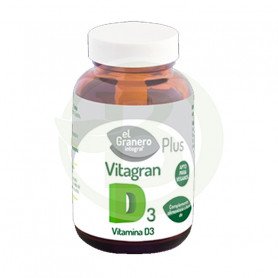 Vitagran D3 (Vitamina D) 100 Cápsulas El Granero