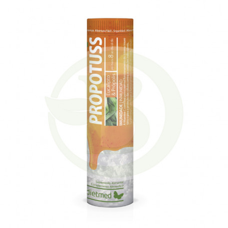 Propotuss 20 Pastillas Con Propolis y Eucalipto Dietmed