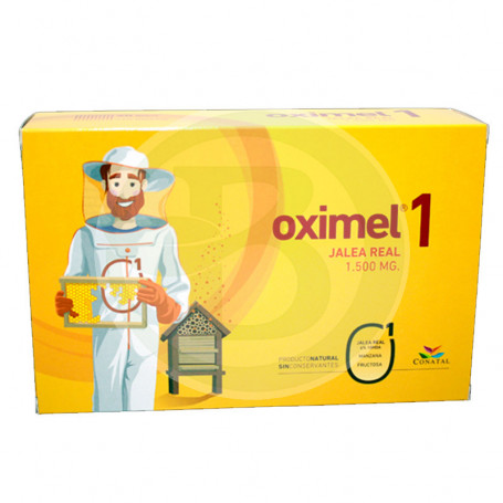 Oximel 1 Jalea Real 1500Mg. 20 Ampollas Conatal