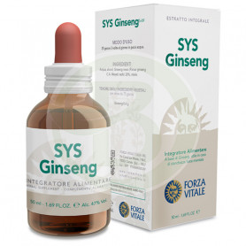 SYS Ginseng Rosso 50Ml. Forza Vitale