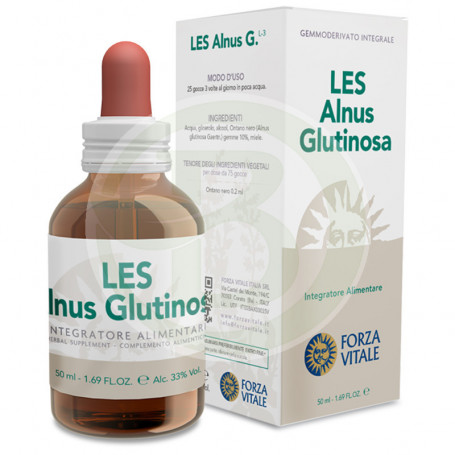 Les Alnus Glutinosa (Aliso Negro) 50Ml. Forza Vitale