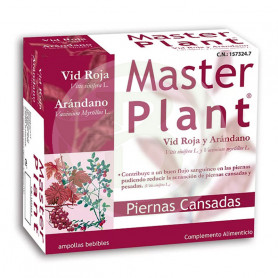 Master Plant Vid Roja y Arándanos 10 Ampollas Pharma OTC