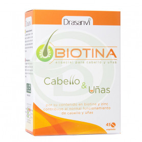 Biotina 400 45 Comprimidos Drasanvi