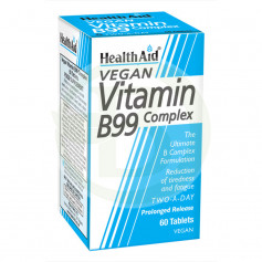 Complejo B99 con Vitamina C y Hierro Health Aid