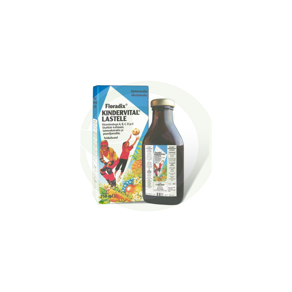 Kindervital Calcio y Vitaminas Para Niños 250ml