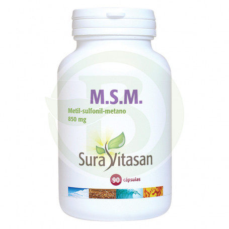 MSM 850Mg. 90 Cápsulas Sura Vitasan