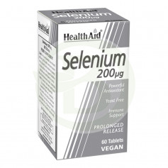 Selenio 200µg. Health Aid