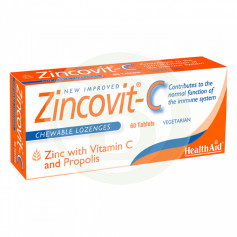 Zincovit C con Vitamina C y Propoleo Health Aid