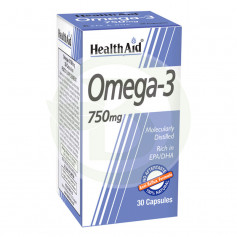 OMEGA 3 750Mg. 30 CÁPSULAS HEALTH AID