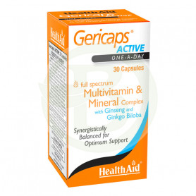 GeriCaps Active 30 Cápsulas Health Aid