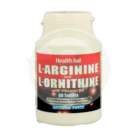 L-Arginina y L-Ornitina Health Aid