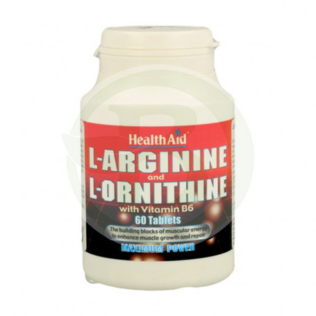 L-Arginina y L-Ornitina Health Aid