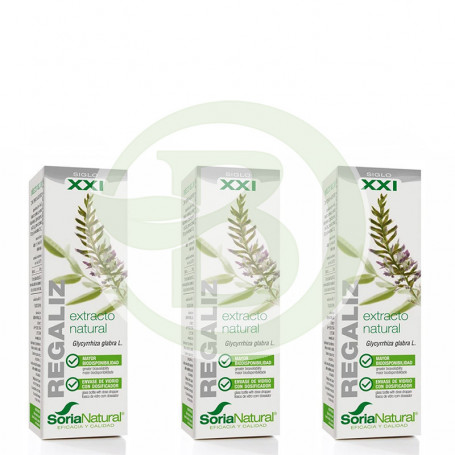 Pack 3x2 Extracto de Regaliz 50Ml. Soria Natural