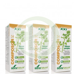 Pack 3x2 Composor 34 Flatusor Complex 100Ml. Soria Natural