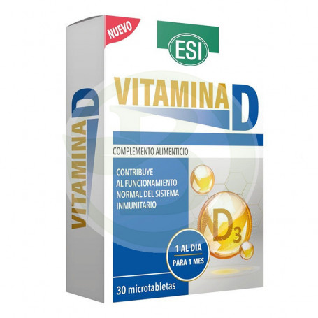 Vitamina D 30 Tabletas Esi