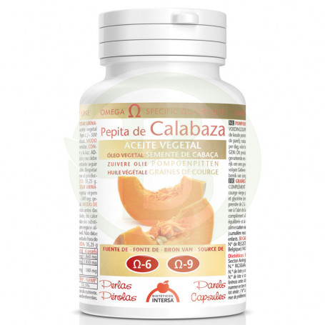 Aceite de Pepita de Calabaza 50 Perlas Intersa