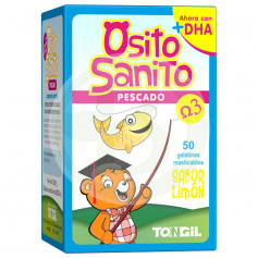 Osito Sanito Pescado Omega 3 50 Gelatinas Tongil