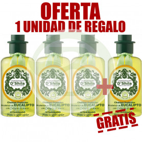 Pack 4x3 Champú de Eucalipto Shila