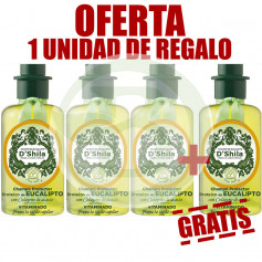 Pack 4x3 Champú de Eucalipto Shila