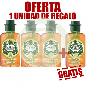 Pack 4x3 Champú de Laurel Shila