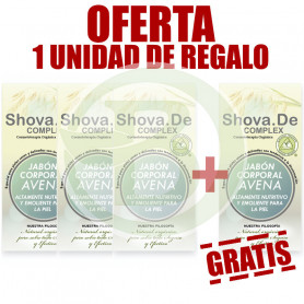 Pack 4x3 Jabón de Avena 250Ml. Shova De