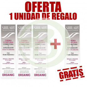 Pack 4x3 Crema Corporal Correctora 200Ml. Shilart