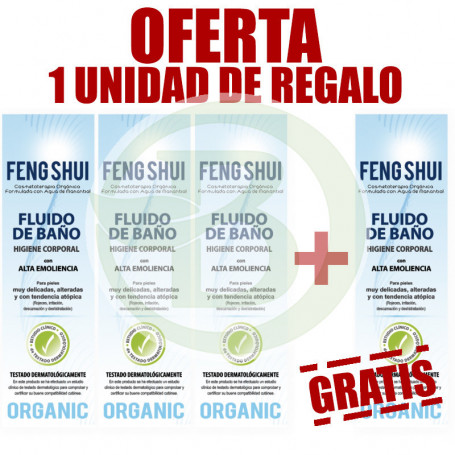 Pack 4x3 Fluido de Baño 400Ml. Feng Shui