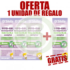 Pack 4x3 Fito-Gel Dermoprotector Edad Escolar 100Ml. Shila