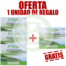 Pack 4x3 Bálsamo Respir 50Ml. Shila